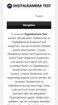 Mobile Screenshot of digitalkamera-testbericht.com